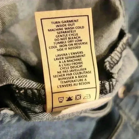 7 For All Mankind Denim Button Up Short Romper - Picture 11 of 13